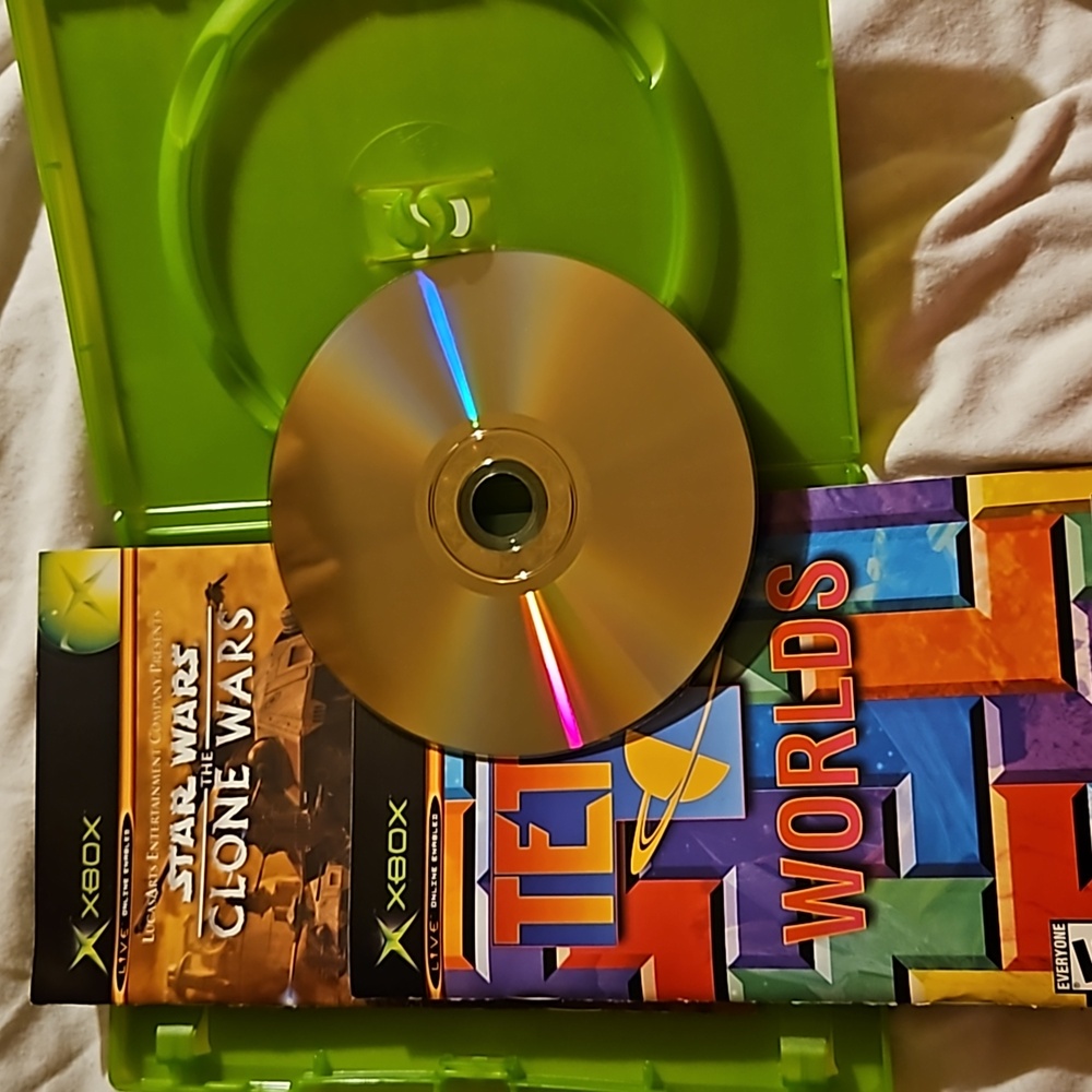 1/2 PRICE🔻Xbox Lucas Arts Star Wars Clone Wars/Tetris - Picture 4 of 5